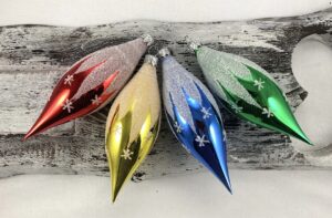 Christmas rockets 72/582/15x5/4pcs - retro
