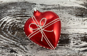 Valentine heart 463/165/1pc - red