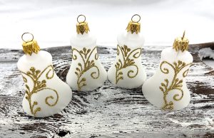 Vianočné zvončeky 50/295-4/5,5/4ks - nové špirálky