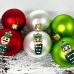 Christmas baubles 80/1864/6/6pcs - nutcracker edition