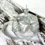 Darčeková gulička 20/8570/8/1ks - strieborný kvet