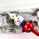 Christmas topper 929/2359/7/2baub - retro vibe