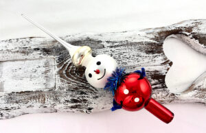 Christmas topper 929/2359/7/2baub - retro vibe